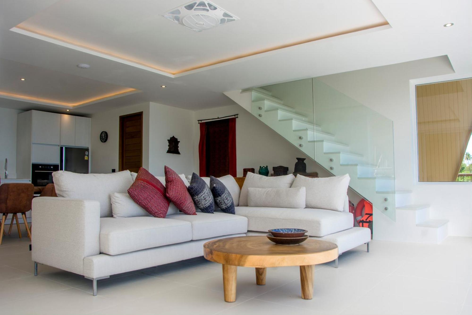 Chaweng Noi Ocean View Villa Amphoe Koksamui Bagian luar foto