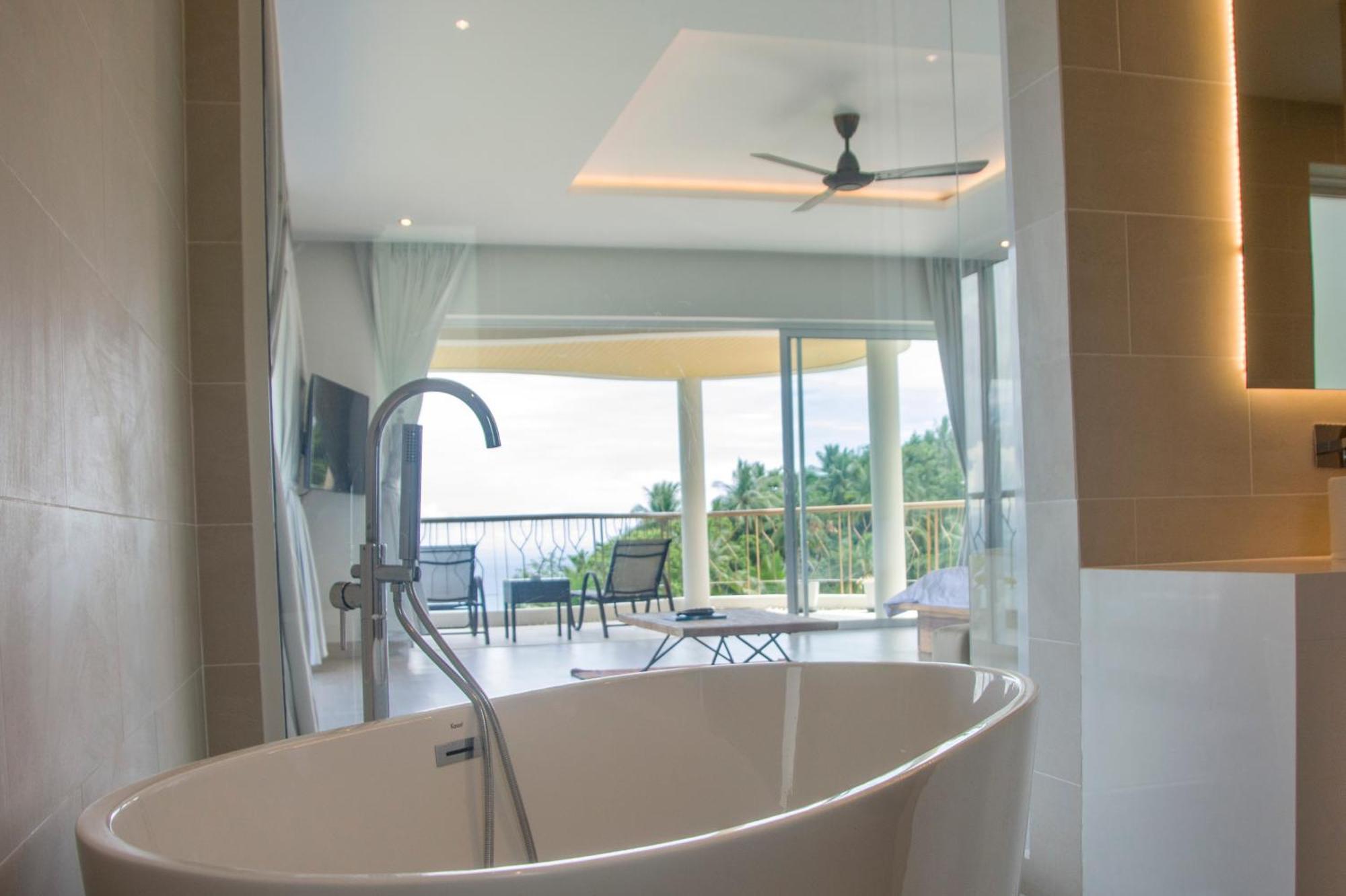 Chaweng Noi Ocean View Villa Amphoe Koksamui Bagian luar foto