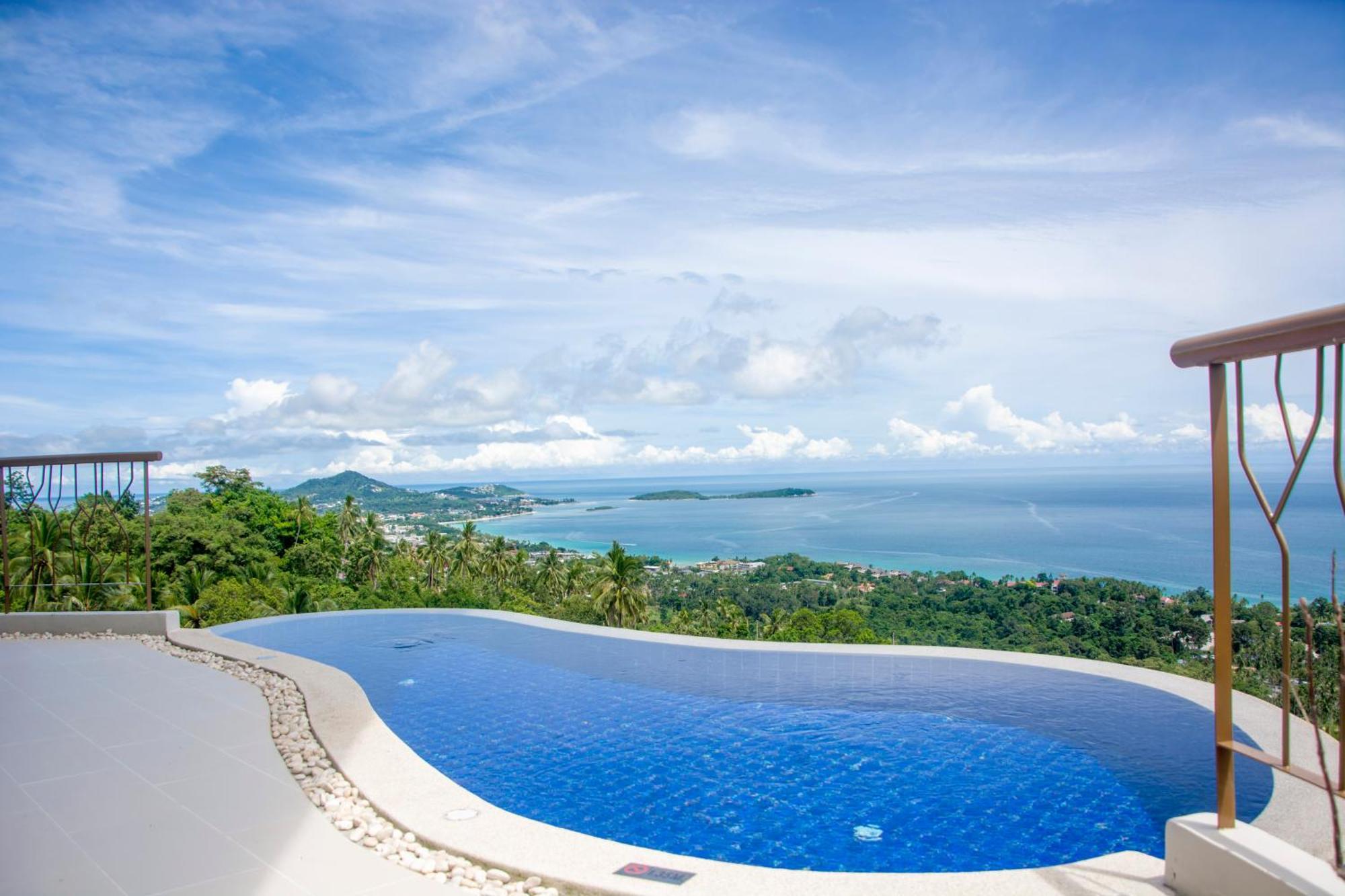 Chaweng Noi Ocean View Villa Amphoe Koksamui Bagian luar foto